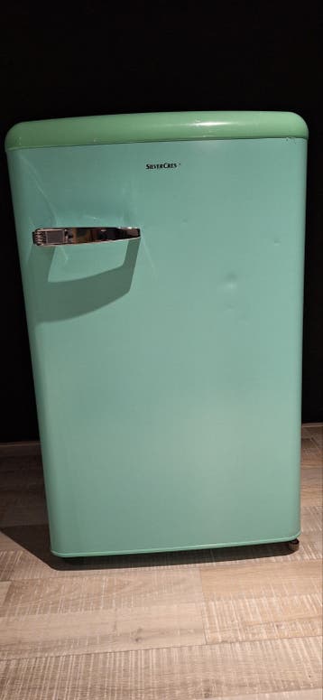 SilverCrest Retro Koelkast 121L - Mintgroen