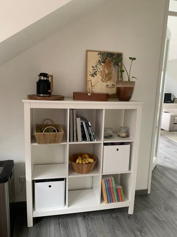 Ikea witte vakkenkast