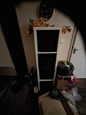 kast met 4 stoffen lades gratis afhalen moet morgen avond