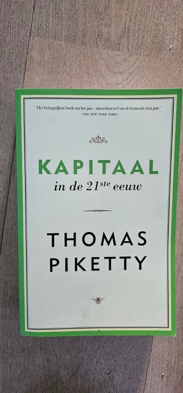 Thomas Piketty - Kapitaal in de 21ste eeuw