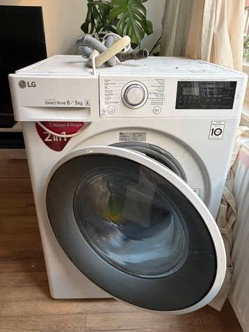 Defecte wasdroogcombinatie van LG uit 2018
