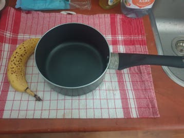 Kokpan met antiaanbaklaag