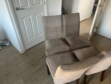 Set van 4 eetkamerstoelen - gratis ophalen