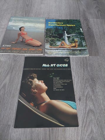 Vintage  bladmuziek  TOP 40 jaren  70'80