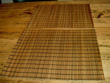 Bamboe Placemats 7 stuks, ZGAN