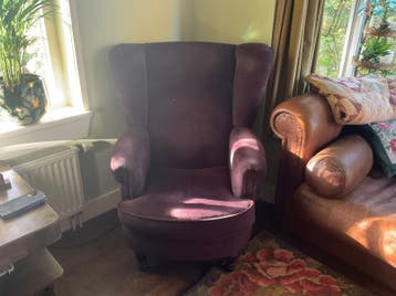 GRATIS fijne oorfauteuil!