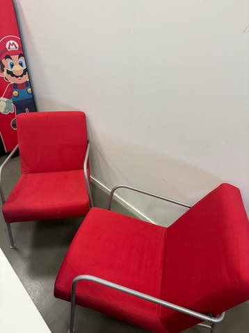 Rode stoelen - Gratis af te halen