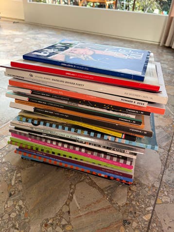 GRATIS: tijdschriften (veel woonbladen VTWonen, Linda)