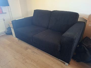 Gratis IKEA bank - comfortabel, maar wel doorgezakt