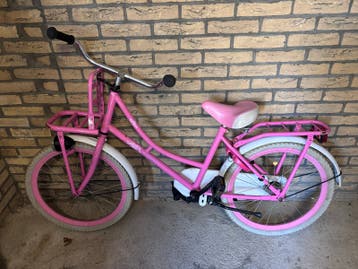 Roze kinderfiets 22 inch