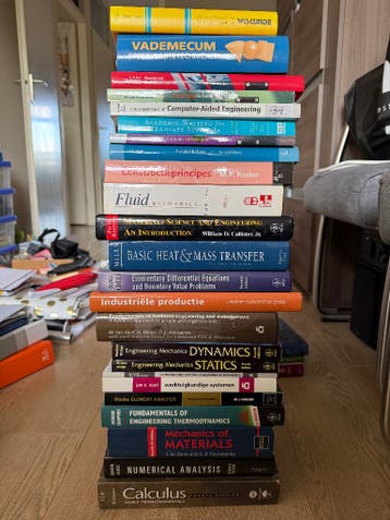 Werktuigbouwkundige studieboeken