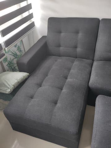 Comfortabele slaapbank met opbergruimte