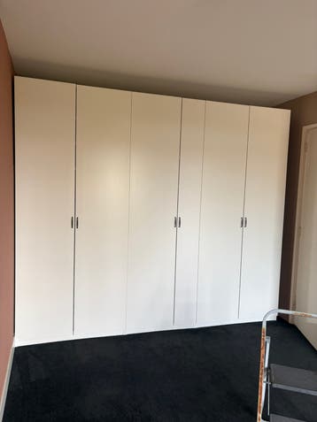 Kleding kastenwand - wit