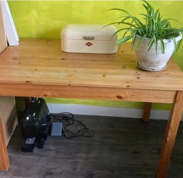 Houten tafel