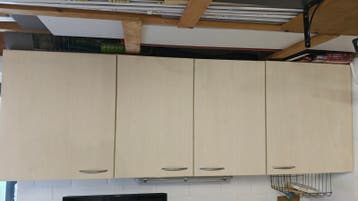 Hangende keukenkastjes - 210x70x30 cm - Gratis af te halen