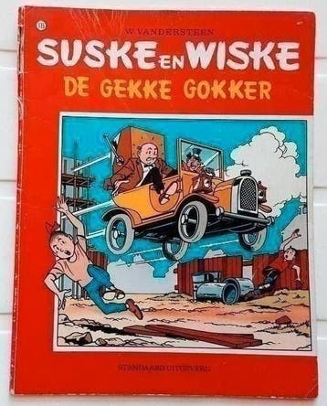 Suske en Wiske 135 De gekke gokker - Willy Vandersteen 1976