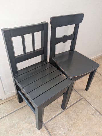 gratis: 2 kinder stoeltjes