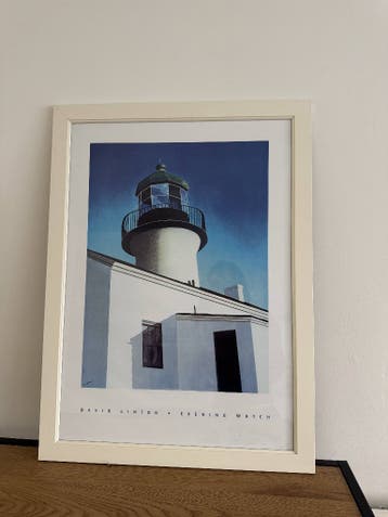 Witte fotolijst - 50 x 70