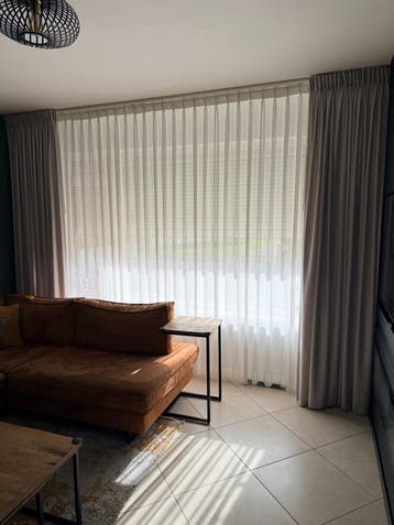 Lichtdoorlatende Vitrage - Off White