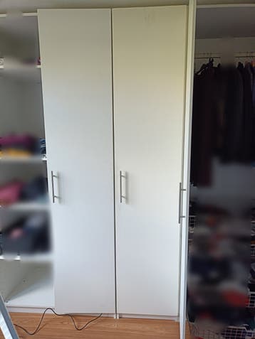 ikea Pax-kast deuren wit