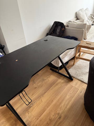 Gratis af te halen Gaming bureau / Gametafel - Zwart