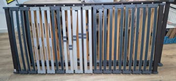 2x lattenbodem 90x200 cm -