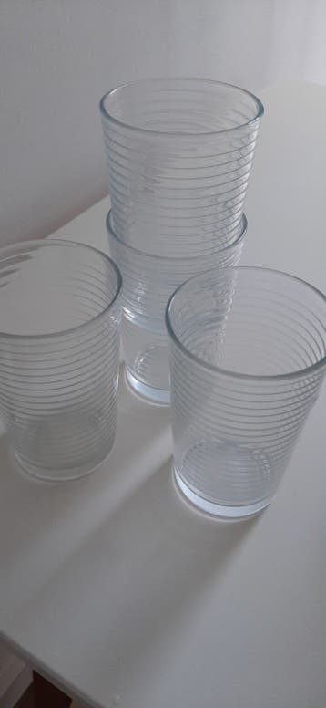 gratis drinkglazen 4 stuks
