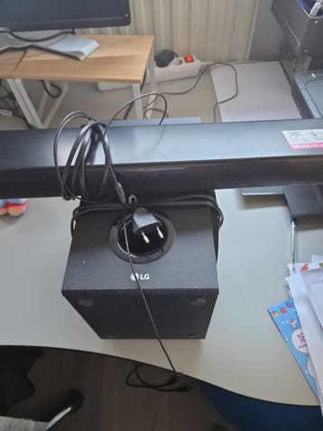 leuke ruil; LG Soundbar met  subwoofer
