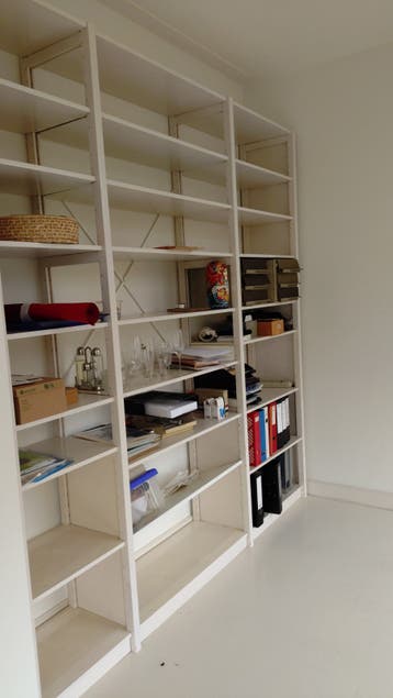 Witte Lundia kasten - diverse breedtes, hoogte 240cm