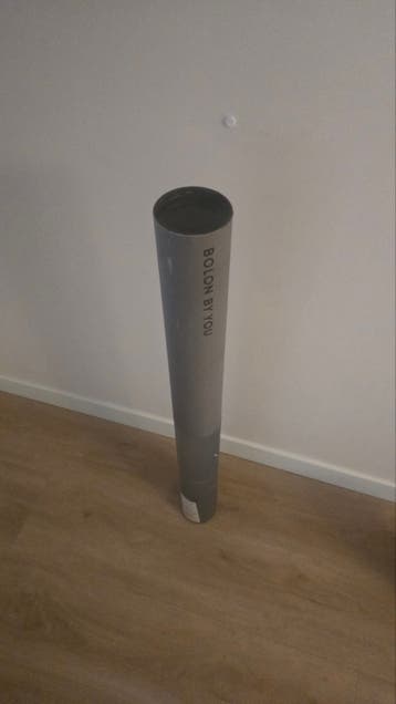 Koker voor vervoeren poster of tapijt