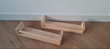2x houten kruidenrekje ikea Bekväm