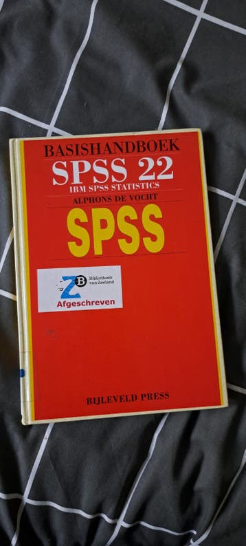 Alphons de Vocht - Basishandboek SPSS 22