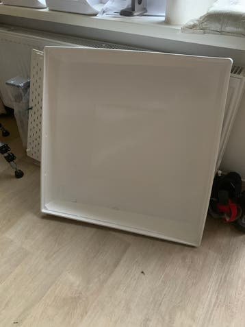 Witte lekbak voor onder wasmachine