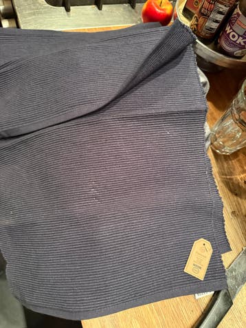 Donkerblauwe placemats - set van 2