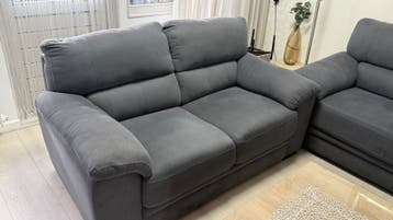 Set van 2 grijze banken - Comfortabel en stijlvol