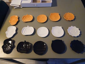 Halloween schaaltjes - set van 15 stuks