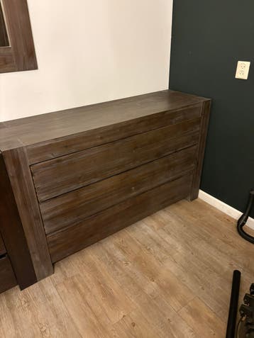 GRATIS 2 laden commodes (bruin)