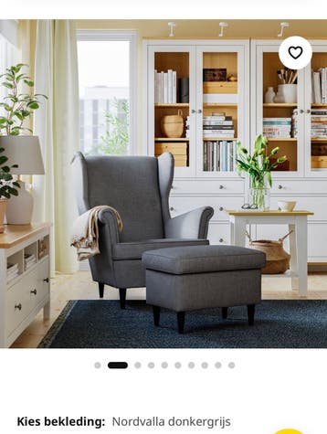 Strandmon oorfauteuil IKEA