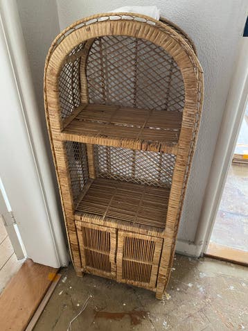 Rotan rekje 1,0-1,20m hoog - Zo goed als nieuw