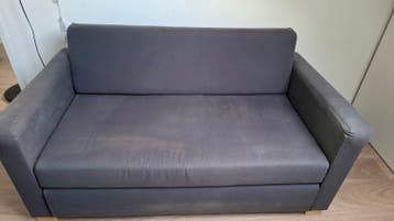 ikea slaapbank
Grijze slaapbank te koop. De bank is verder i