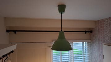 groene hanglamp