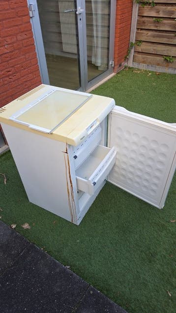 Gratis werkende vriezer Haier