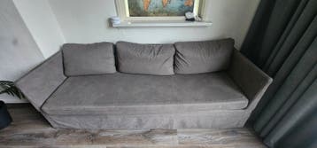 GRATIS Comfortabele 3 persoons grijze bank
