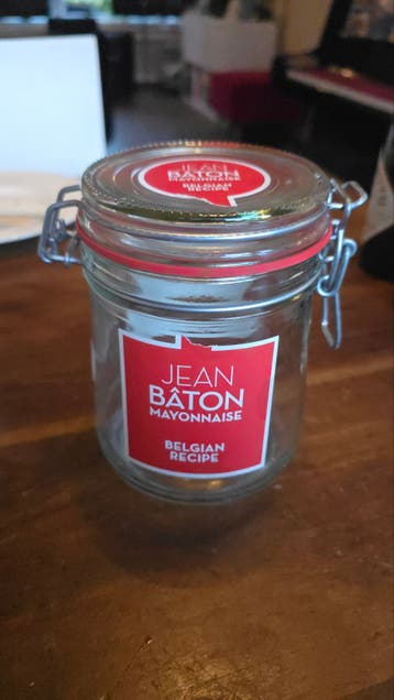 Lege Jean Baton Mayonaise Pot met Beugelsluiting
