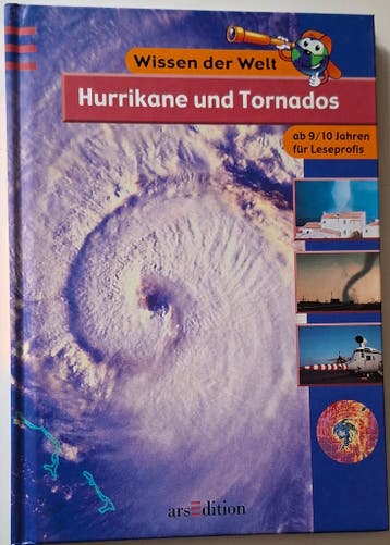 Duits boekje Hurrikane und Tornados