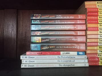 Bob Evers serie jongensboeken en Indiana Jones  verhalen