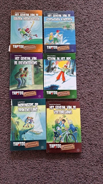 Taptoe Spannende Kinderboeken - 6-delige set