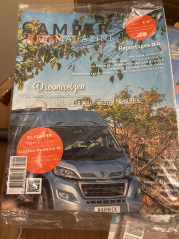 Doos vol Camper Magazine tijdschriften - Gratis!