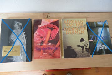 2x Adriaan van Dis - Indische duinen - Dubbelliefde - Gratis