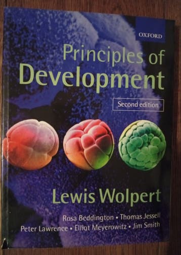 Principles of Development - Lewis Wolpert (2e editie)